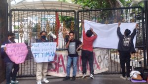 Aksi demo Formasa di depan Gedung Kejagung, Kamis, 27/6/2024. | Ist