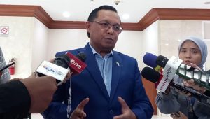Ketua DPP Demokrat Herman Khaeron saat ditemui di Gedung DPR RI, Senayan, Jakarta Pusat, Kamis, 27/6/2024 | M. Hafid/Forum Keadilan