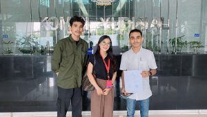 Tim kuasa hukum Akbar Idris yang terbentuk dari LKBH DPN LKPHI terdiri dari Alfin Mubin Reniwurwarin, Arima Chairufiqha, dan La Ode Arukun | ist