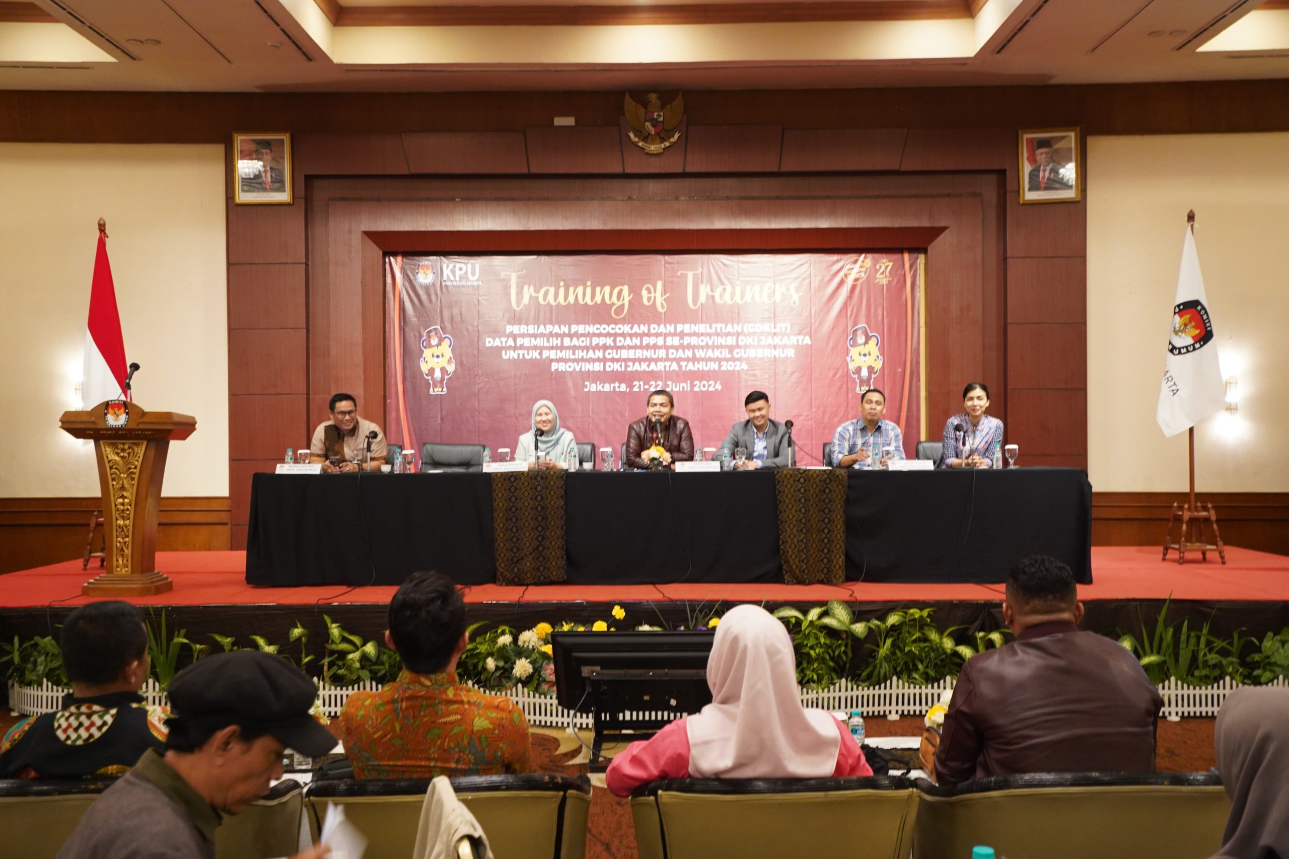 Pilkada DKI, KPU Jakarta Gelar Bimtek Jelang Coklit Data Pemilih