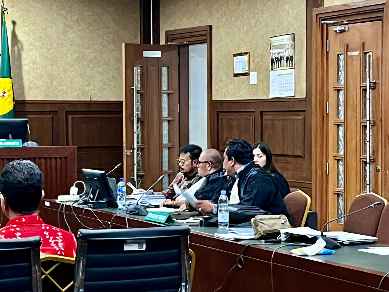 SYL Memohon Majelis Hakim Buka Blokiran Rekening Miliknya