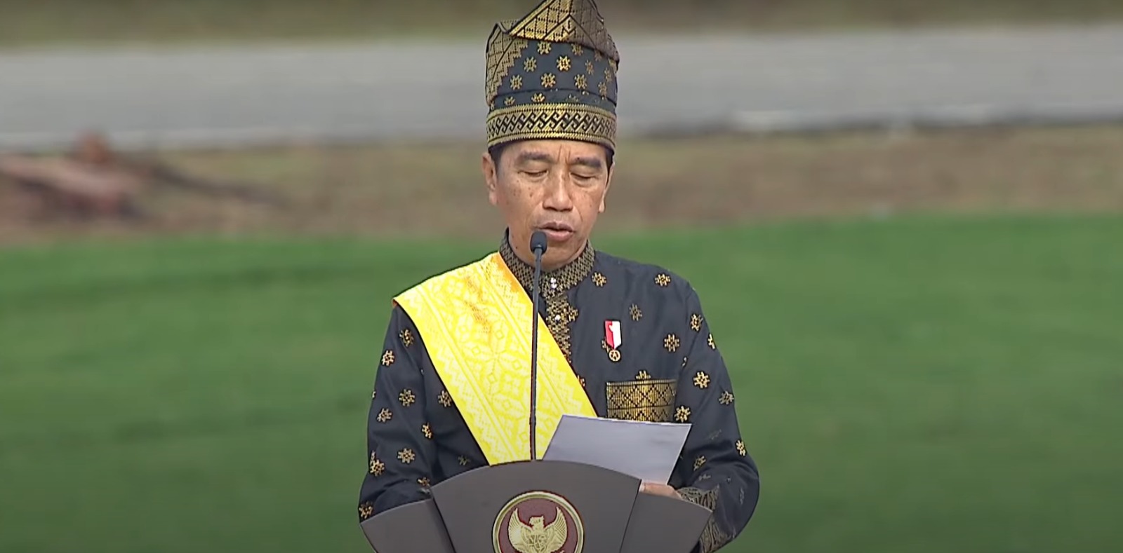 Jokowi Jelaskan Alasan Upacara Hari Lahir Pancasila 2024 di Hulu Rokan Riau
