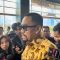 Bendahara Umum NasDem Ahmad Sahroni memberikan keterangan usai menghadiri sidang kasus SYL di Pengadilan Tipikor Jakarta Pusat, Rabu, 5/6/2024. I Merinda Faradianti/Forum Keadilan