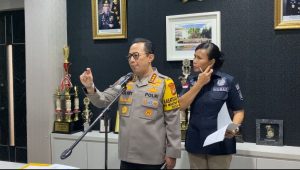 Kabid Humas Polda Metro Jaya, Kombes Pol Ade Ary Syam Indradi, saat memberikan keterangan kepada media, Jumat 7/6/2024. | Ari Kurniansyah/Forum Keadilan
