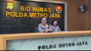 Kabid Humas Polda Metro Jaya Kombes Pol Ade Ary Syam Indradi saat memberikan keterangan kepada media di Polda Metro Jaya, Jakarta Selatan, Senin, 24/6/2024 | Ari Kurniansyah/Forum Keadilan