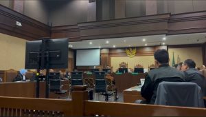 Sidang lanjutan pembacaan tuntutan mantan Direktur Utama PT Garuda Indonesia (GA) (Persero) Tbk Emirsyah Satar di Pengadilan Tipikor Jakarta Pusat, Kamis, 27/6/2024 | Merinda Faradianti/Forum Keadilan