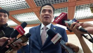 Wakil Ketua Komisi III DPR RI Habiburokhman di Gedung DPR RI, Senayan, Jakarta Pusat, Rabu, 12/6/2024 | M. Hafid/Forum Keadilan