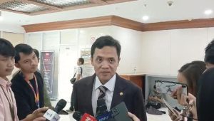 Wakil Ketua Umum DPP Gerindra Habiburokhman di Gedung DPR RI, Senayan, Jakarta Pusat, Kamis, 13/6/2024 | M. Hafid/Forum Keadilan