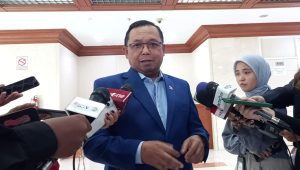 Ketua DPP Demokrat Herman Khaeron saat ditemui di Gedung DPR RI, Senayan, Jakarta Pusat, Kamis, 27/6/2024 | M. Hafid/Forum Keadilan