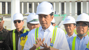 Presiden Joko Widodo (Jokowi) di Ibu Kota Nusantara, Kalimantan Timur, Rabu, 5/6/2024 saat memberikan keterangan pers | YouTube Sekretariat Presiden