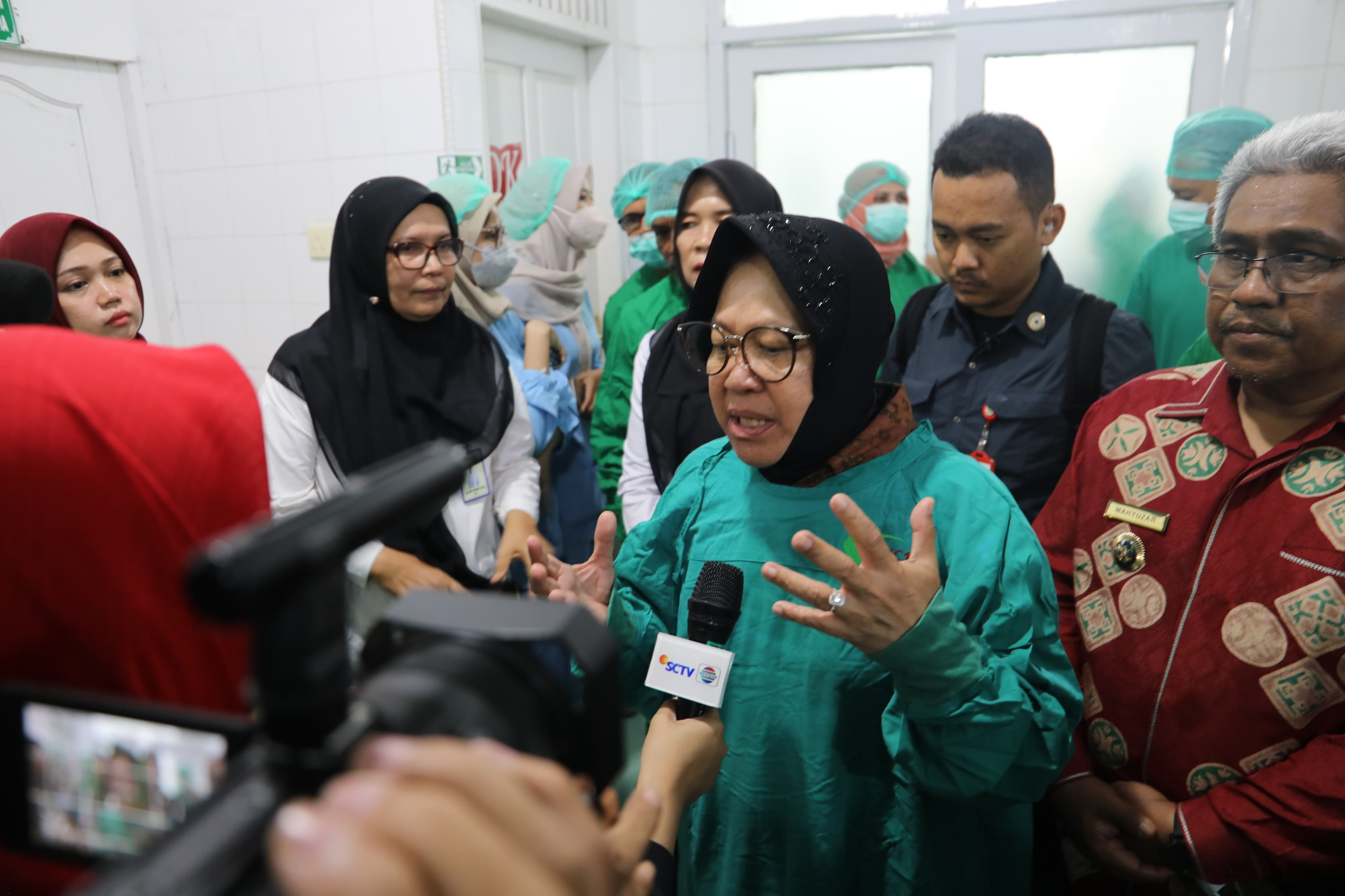 Kemensos Berikan Bantuan Operasi Mata untuk Penderita Katarak di Kalsel
