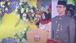 Penjabat (Pj) Gubernur DKI Jakarta Heru Budi Hartono dalam Upacara Peringatan Hari Ulang Tahun ke-497 Kota Jakarta | YouTube Pemprov DKI Jakarta