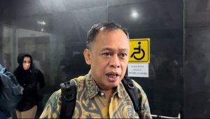 Kuasa hukum mantan Menteri Pertanian (Mentan) Syahrul Yasin Limpo (SYL), Yasser S Wahab, di Pengadilan Tipikor Jakarta Pusat, Senin, 10/6/2024 | Merinda Faradianti/Forum Keadilan