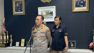 Kabid Humas Polda Metro Jaya Kombes Pol Ade Ary Syam Indradi di Polda Metro Jaya, Jakarta Selatan, Rabu, 12/6/2024 | Ari Kurniansyah/Forum Keadilan
