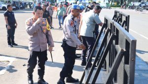 Kapolres Metro Jakarta Pusat Kombes Pol Susatyo Purnomo Condro di kawasan Patung Kuda, Jakarta Pusat, Kamis, 27/6/2024 | Humas Polres Jakpus