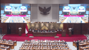 Rapat paripurna DPR RI ke-19 masa persidangan V tahun sidang 2023-2024, Selasa, 4/6/2024 | YouTube DPR RI
