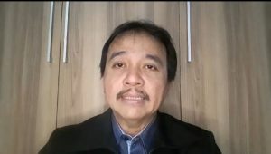 Pakar telematika Roy Suryo saat menyampaikan keterangan dalam bentuk video, Kamis, 27/6/2024 | ist
