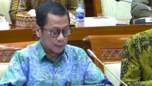 Sekretaris Jenderal (Sekjen) Komisi Yudisial (KY) Arie Sudihar dalam rapat dengar pendapat dengan Mahkamah Agung (MA), Mahkamah Konstitusi (MK), dan KY di Gedung DPR, Senayan, Jakarta Pusat, Kamis, 13/6/2024 | YouTube Komisi III DPR RI Channel
