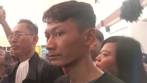 Saka Tatal hadiri sidang peninjauan kembali (PK) | ist