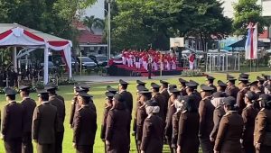 Hari Bhakti Adhyaksa ke-64 di Badan Pendidikan dan Pelatihan Kejaksaan RI, Ragunan, Jakarta Selatan, Senin, 22/7/2024. I Ari Kurniansyah/Forum Keadilan