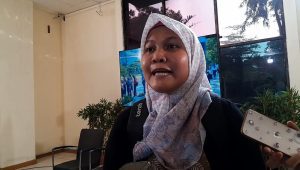 Direktur LBH Padang Indira Suryani di Kantor YLBHI, Jakarta, Selasa, 2/7/2024 | Novia Suhari/Forum Keadilan