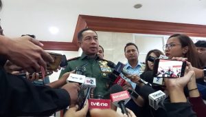 Panglima TNI Agus Subiyanto saat ditemui di Gedung DPR RI, Senayan, Jakarta Pusat, Rabu, 10/7/2024 | M. Hafid/Forum Keadilan