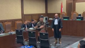 Mantan Menteri Pertanian Syahrul Yasin Limpo (Mentan SYL) di Pengadilan Negeri Tindak Pidana Korupsi (PN Tipikor) Jakarta Pusat, Kamis, 11/7/2024 | Merinda Faradianti/Forum Keadilan
