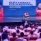 Ketua Umum PDIP Megawati Soekarnoputri saat menyampaikan pidato politik di acara Mukernas Partai Perindo, Jakarta Concert Hall, Jakarta Pusat, Selasa, 30/7/2024 | M. Hafid/Forum Keadilan