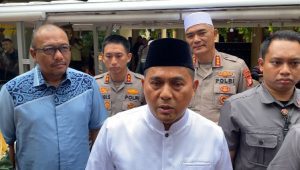 Kapolda Metro Jaya Irjen Karyoto saat memberikan keterangan di kantor kepolisian Polda Metro Jaya, Jakarta Selatan, Jumat, 5/7/2024 | Ari Kurniansyah/Forum Keadilan