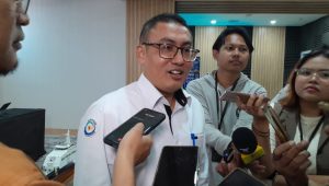 Sekretaris Direktorat Jenderal Pengelolaan Ruang Laut Kementerian Kelautan dan Perikanan (KKP) Kusdiantoro usai konferensi pers 'Capaian Kinerja KKP Semester I' di Gedung KKP, Jakarta Pusat, Selasa, 30/7/2024 | Novia Suhari/Forum Keadilan