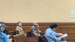 Anggota Komite Eksekutif (Exco) Persatuan Sepak Bola Seluruh Indonesia (PSSI) Ahmad Riyadh di Pengadilan Tindak Pidana Korupsi (Tipikor) PN Jakarta Pusat, Kamis, 18/7/2024 | Merinda Faradianti/Forum Keadilan