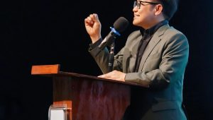 Wakil Ketua DPR RI Muhaimin (Cak Imin) di kawasan Bundaran Hotel Indonesia, Jakarta, Minggu, 21/7/2025. | Instagram @cakiminnow