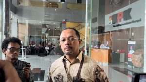 Juru Bicara KPK Tessa Mahardhika Sugiarto di Gedung Merah Putih KPK, Jakarta Selatan, Selasa, 16/7/2024 | Merinda Faradianti/Forum Keadilan