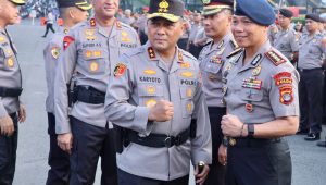Kapolda Metro Jaya Irjen Karyoto di HUT ke-78 Bhayangkara, Senin, 1/7/2024 | ist