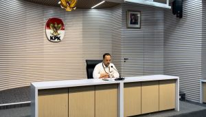 Juru Bicara KPK Tessa Mahardika di Gedung Merah Putih KPK, Rabu, 3/7/2024.