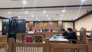 Sidang vonis Edward Hutahayan di Pengadilan Tipikor Jakarta Pusat, Kamis, 4/7/2024. I Merinda Faradianti/Forum Keadilan