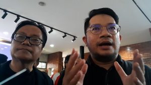 Ketua Umum Partai Ummat Ridho Rahmadi saat ditemui di kawasan Mampang, Jakarta Selatan, Selasa, 9/7/2024 | Novia Suhari/Forum Keadilan