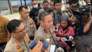 Karopenmas Divisi Humas Polri Brigjen Trunoyudo Wisnu Andiko saat memberikaan keterangan kepada media, di Mabes Polri, Jakarta Selatan, Selasa, 16/7/2024 | Ari Kurniansayah/Forum Keadilan