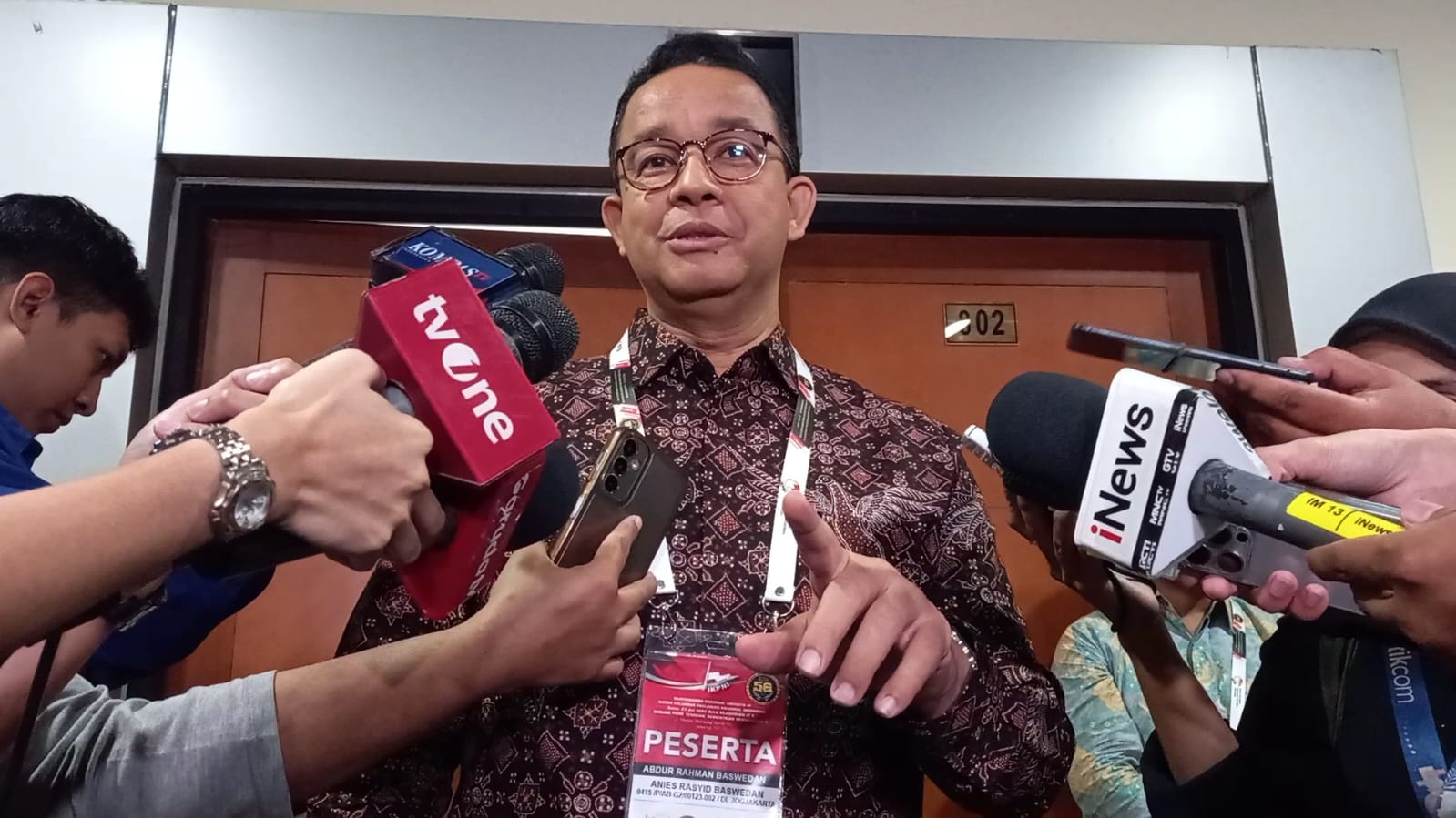 Anies soal Peluang Diusung PDIP di Pilgub Jakarta Sudah 50%: Saya Bersyukur