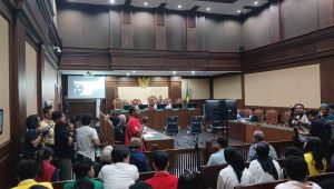 Sidang kasus korupsi timah di Pengadilan Negeri Tipikor Jakarta Pusat, Rabu, 31/7/2024 | Syahrul Baihaqi/Forum Keadilan
