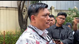 Direktur Reserse Kriminal Khusus (Dirkrimsus) Polda Metro Jaya Kombes Ade Safri Simanjuntak saat memberikan keterangan kepada media di Polda Metro Jaya, Jakarta Selatan, Jumat, 19/7/2024 | Ari Kurniansyah/Forum Keadilan