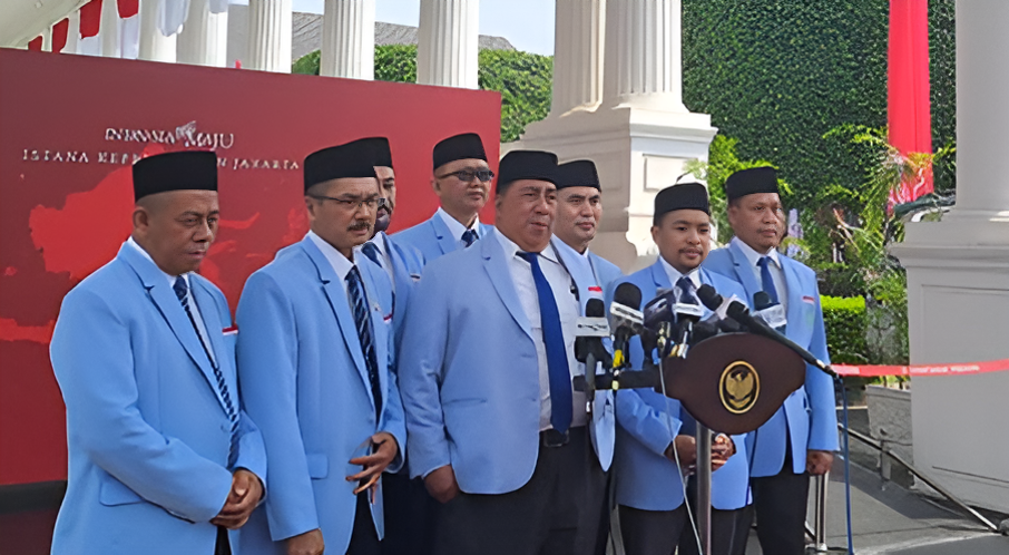Remaja Masjid Temui Jokowi di Istana, Ngomongin Kelola Tambang?