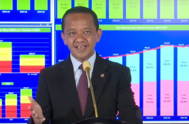 Bahlil Sebut Indonesia Bakal Pasok Komponen Baterai Tesla Januari 2025