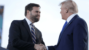 Presiden ke-45 Amerika Serikat (AS) Donald J Trump dan Senator Ohio, James David Vance (JD Vance) | Ist
