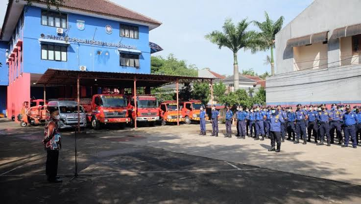 Damkar Depok Rekam Video ‘Room Tour’ Bongkar Alat Operasional Tidak Berfungsi