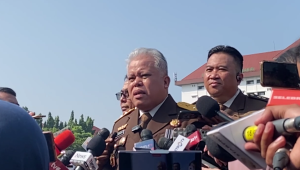 Kapuspenkum Kejagung Harli Siregar | Forum Keadilan/Ari Kurniansyah