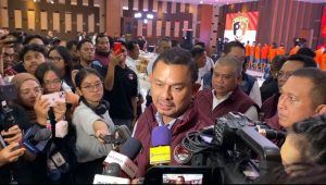 Direktur Tindak Pidana Narkoba Badan Reserse Kriminal (Dirtipidnarkoba) Bareskrim Polri Brigjen Pol Mukti Juharsa di Bareskrim Polri, Jakarta Selatan, Selasa, 9/7/2024 | Ari Kurniansyah/Forum Keadilan