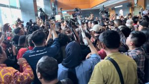 Sidang vonis mantan Menteri Pertanian Syahrul Yasin Limpo (Mentan SYL) yang digelar hari ini, Kamis, 11/7/2024, berakhir ricuh | Merinda Faradianti/Forum Keadilan