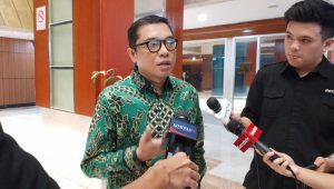 Ketua DPP PPP Achmad Baidowi alias Awiek saat ditemui di Gedung DPR RI, Senayan, Jakarta Pusat, Selasa, 6/8/2024