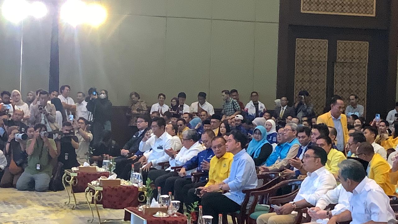 Gibran Hadir di Acara Deklarasi Ridwan Kamil-Suswono